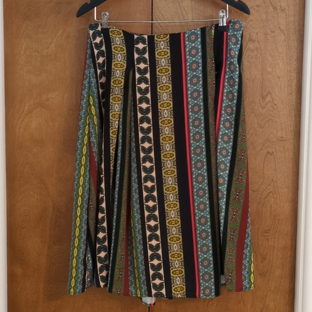Anthropologie Scarf Midi Skirt - Picture 4 of 10